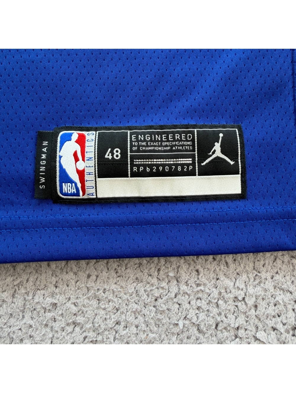 Jordan Julius Randle #30 New York Knicks Swingman NBA Jersey Blue Men's Large 48 - Picture 5 of 9